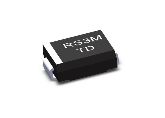 RS3M High Voltage Fast-het Pakket van de Terugwinningsdiode 3a SMD DO 214AB