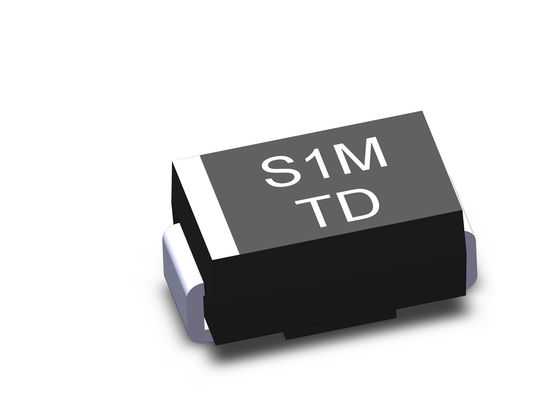 De Oppervlakte van S1M SMD zet Gelijkrichterdiode 1 AMPÈRE 1000V op